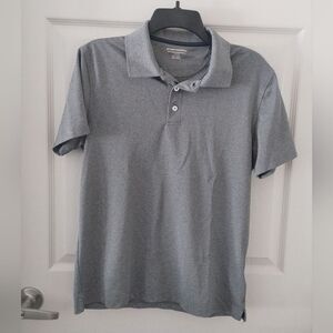 Amazon Essentials Men's Grey Polo Shirt Size S